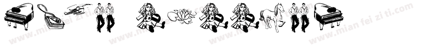 Some bubbles字体转换